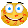 Kiss smiley