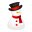 Snowman hat