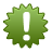 Exclamation mark green