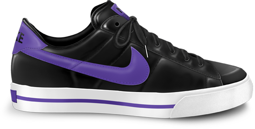 Nike classic shoe purple