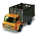 Cattle truck matchbox