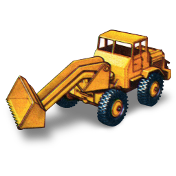 Hatra tractor shovel matchbox