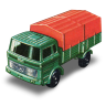 Mercedes truck matchbox