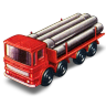 Pipe truck matchbox