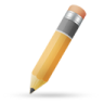 Pencil orange