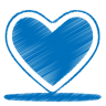 Blue heart