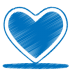 Blue heart