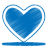 Blue heart