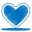 Blue heart