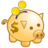 Deposit piggy bank save money