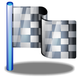 Checkered flag