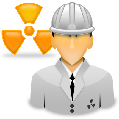 Worker nuclear radiation engineer