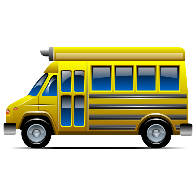 School bus behicle transportation bus