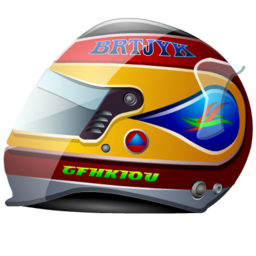 Sports helmet formula 1 racing