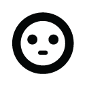 Smiley silent monotone