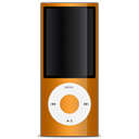 Apple ipod orange