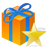 Gift present star