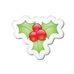 10 sticker xmas