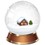 Christmas snowglobe