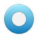 Blue rec button