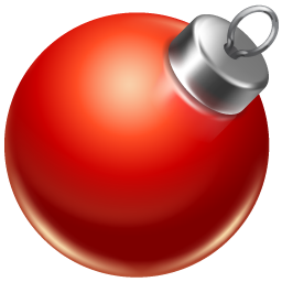 Ball christmas red