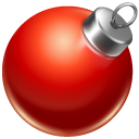 Ball christmas red