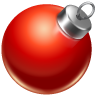 Ball christmas red