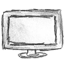 Computer monitor screen