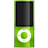 Ipod nano apple green