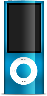 Ipod nano blue