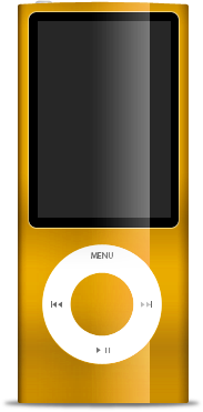 Orange nano ipod