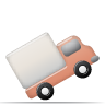 Vehicle transportation delivery truck