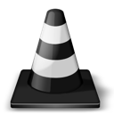 Traffic cone player whack vlc