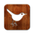 Twitter wood bird