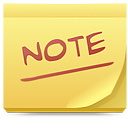 Notes sticky postit applet post-it