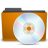 Orange folder cd