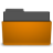 Folder orange open