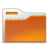 Folder orange