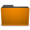 Orange folder