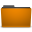 Orange folder