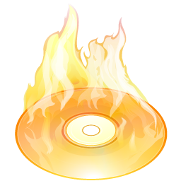 Burn disk fire