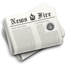 News newspaper hot fire