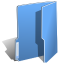 Blue folder