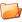 Orange open folder