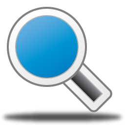 Search magnifying glass zoom find