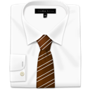 Brown tie