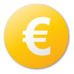 Currency yellow euro