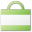 Shopping green bag