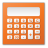 Red calculator