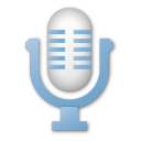 Microphone blue